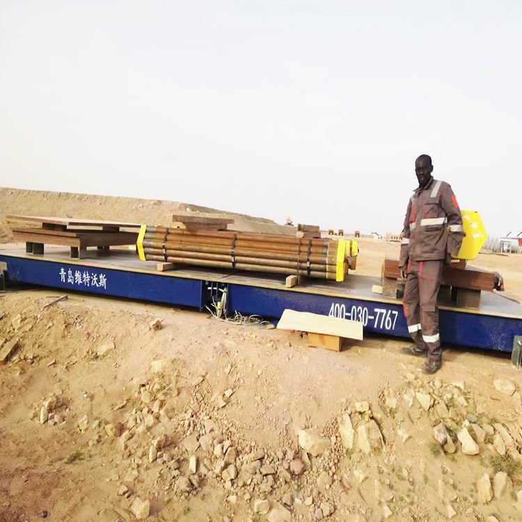 非洲苏丹120吨地磅案例